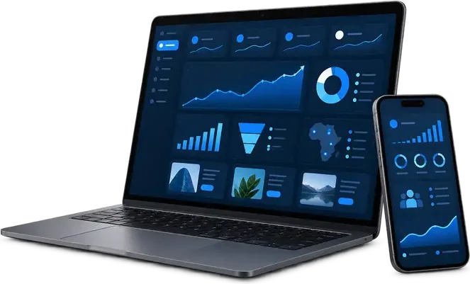 Digital marketing performance dashboard